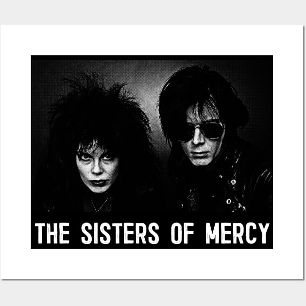 Sisters Of Mercy /  Goth Fan Design Wall Art by DankFutura